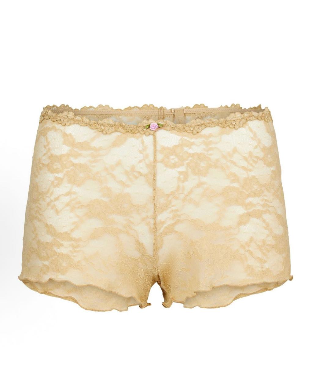 SKIMS Бежевая кружевная пижама, фото 3