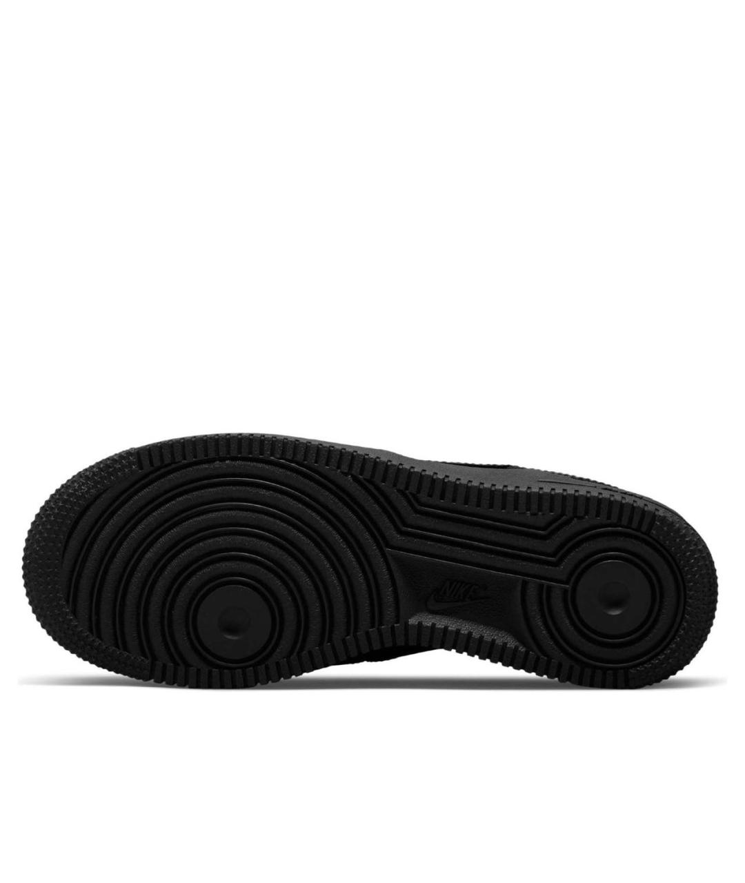 NIKE Черные кожаные кроссовки, фото 8