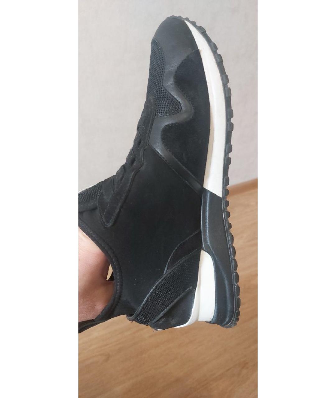 LOUIS VUITTON Черные текстильные кроссовки, фото 6