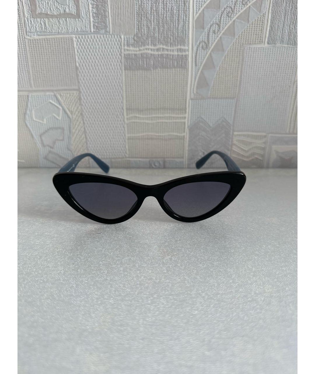 MIU MIU Черные пластиковые солнцезащитные очки, фото 6
