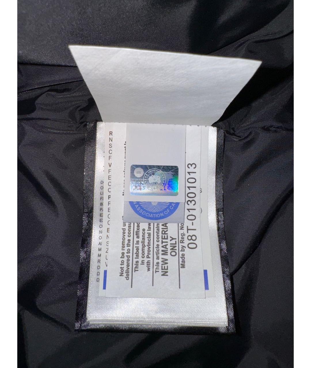 CANADA GOOSE Темно-синяя полиэстеровая парка, фото 6
