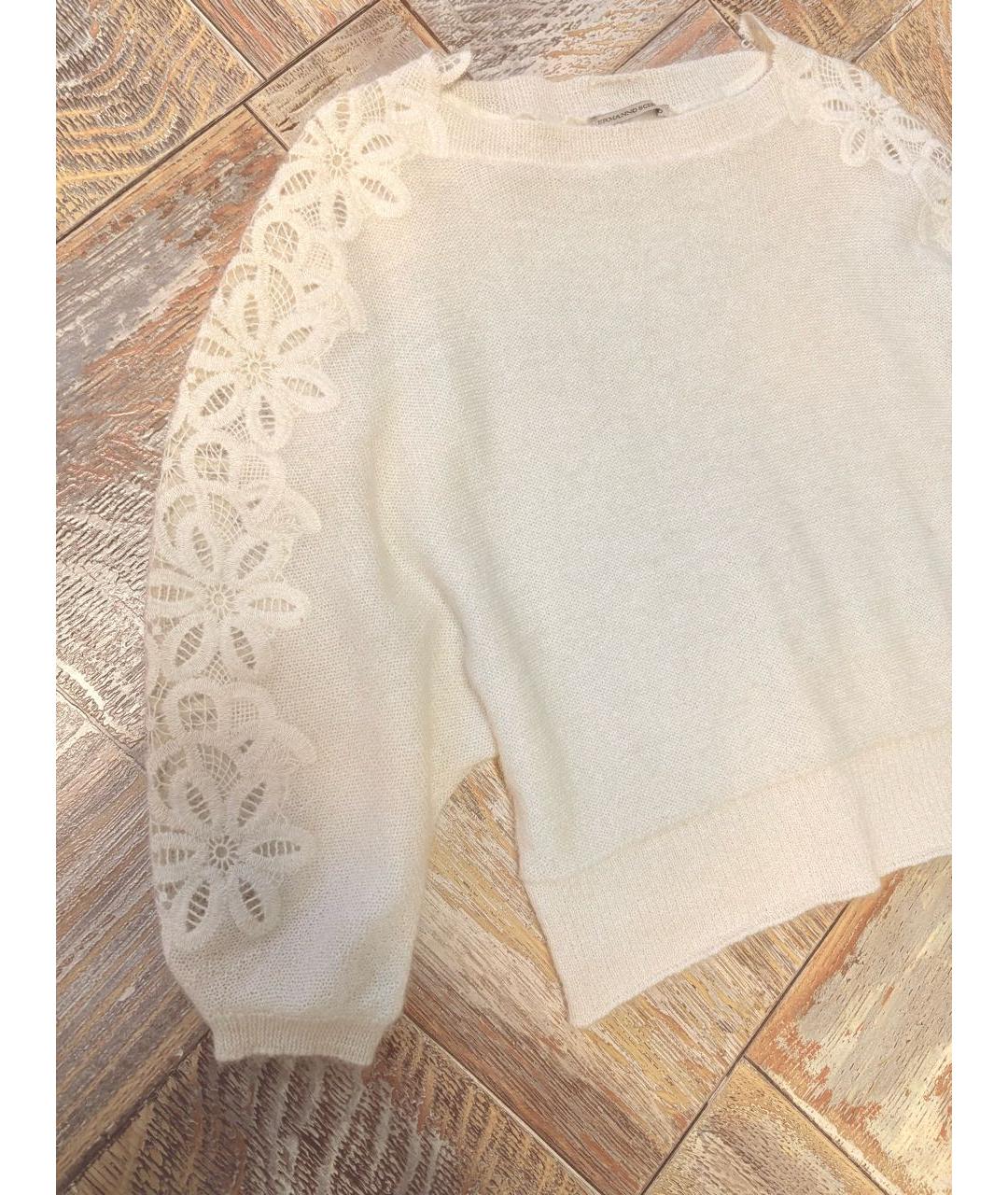 ERMANNO SCERVINO Бежевый джемпер / свитер, фото 4