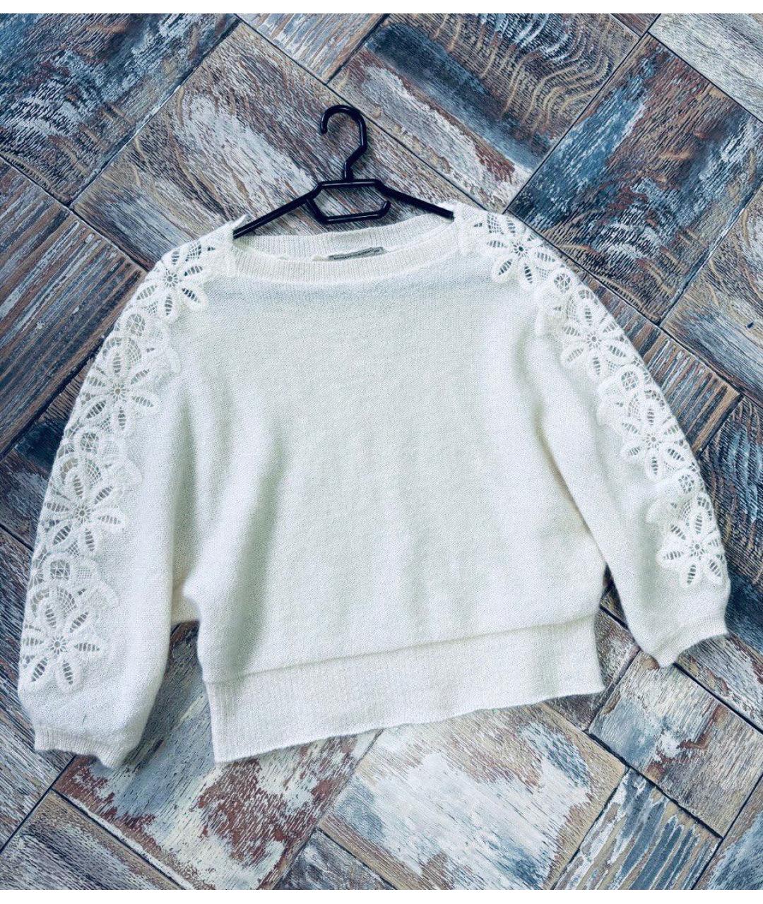 ERMANNO SCERVINO Бежевый джемпер / свитер, фото 3