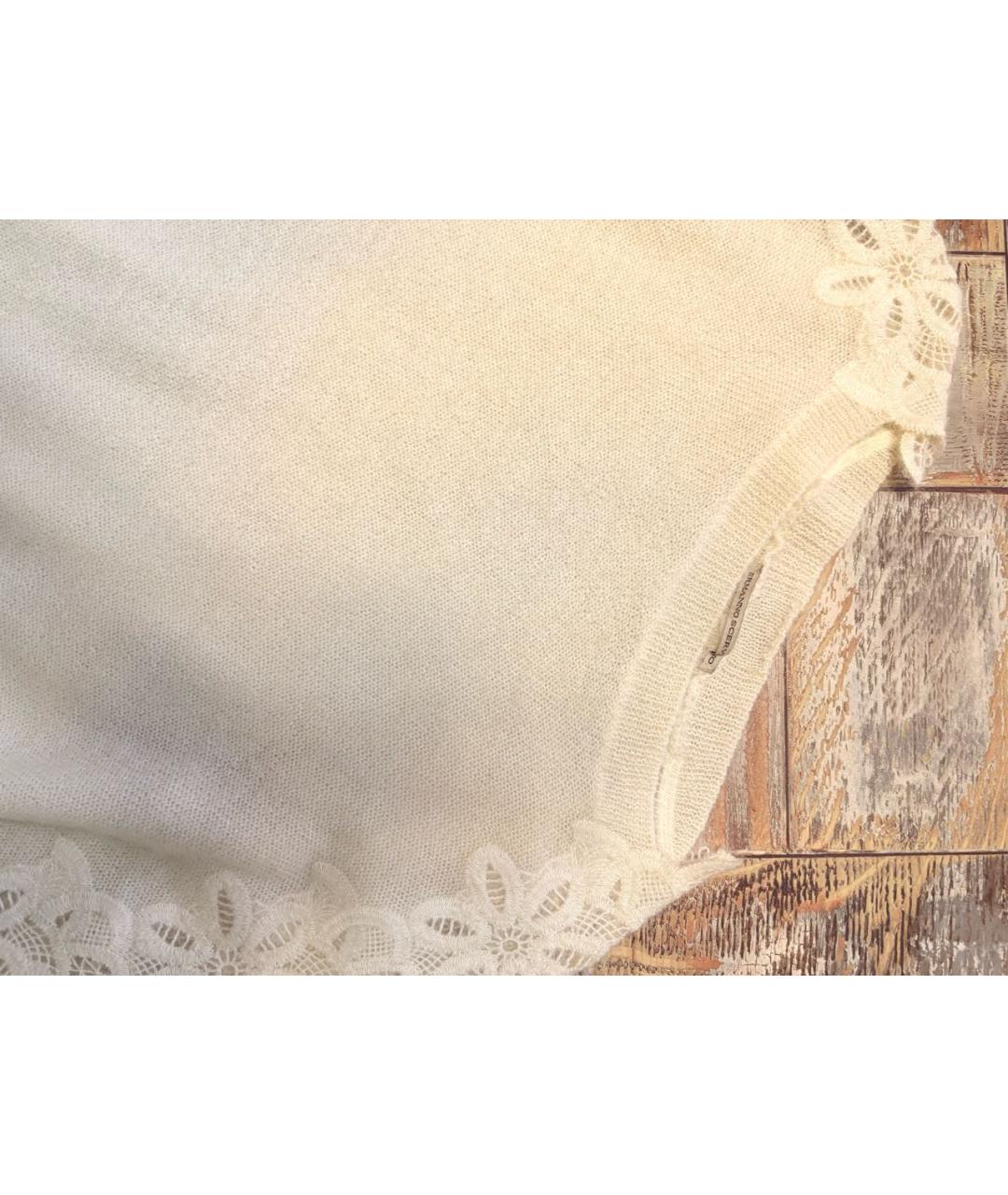 ERMANNO SCERVINO Бежевый джемпер / свитер, фото 5