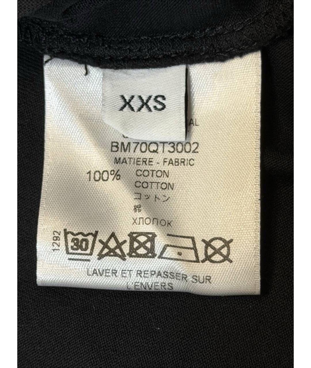 GIVENCHY Черная хлопковая футболка, фото 8