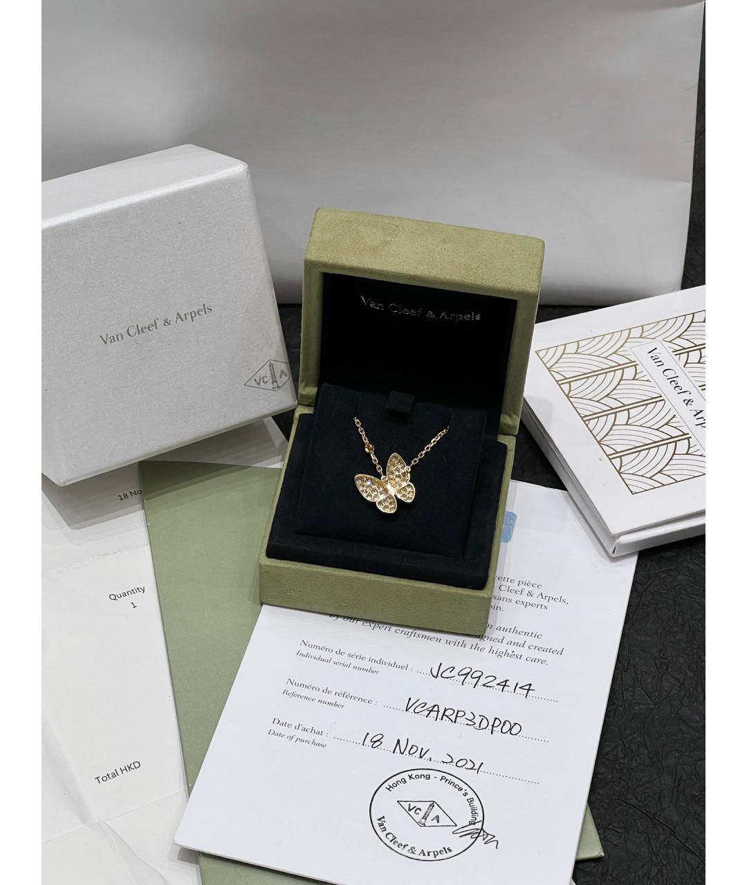 VAN CLEEF & ARPELS Золотое колье из розового золота, фото 2