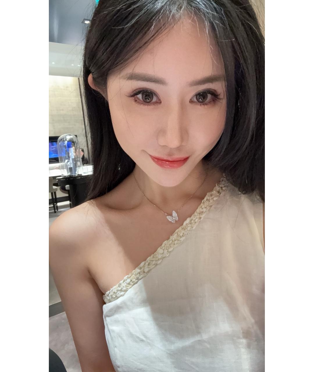 VAN CLEEF & ARPELS Серебряное колье из белого золота, фото 8