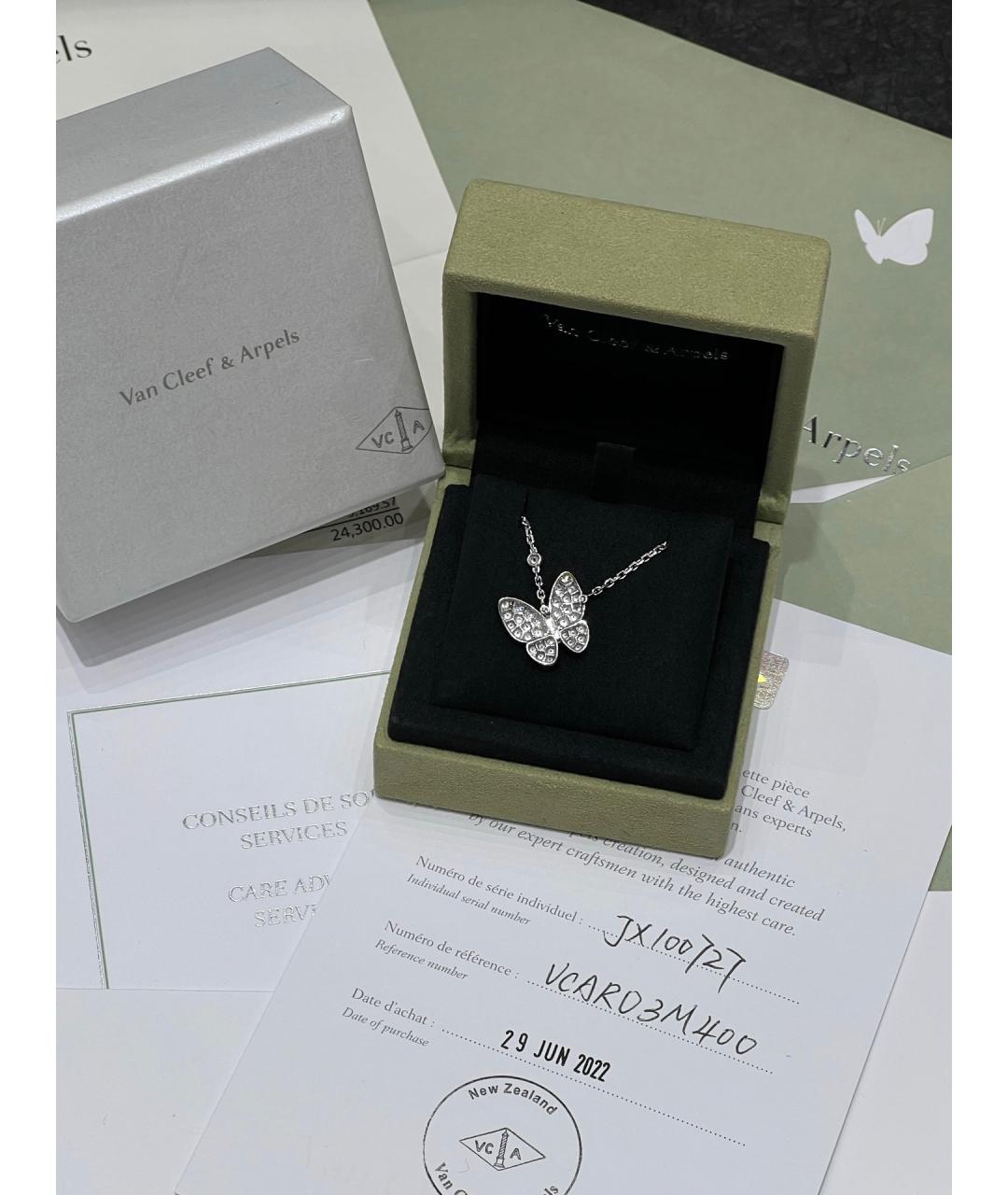 VAN CLEEF & ARPELS Серебряное колье из белого золота, фото 3