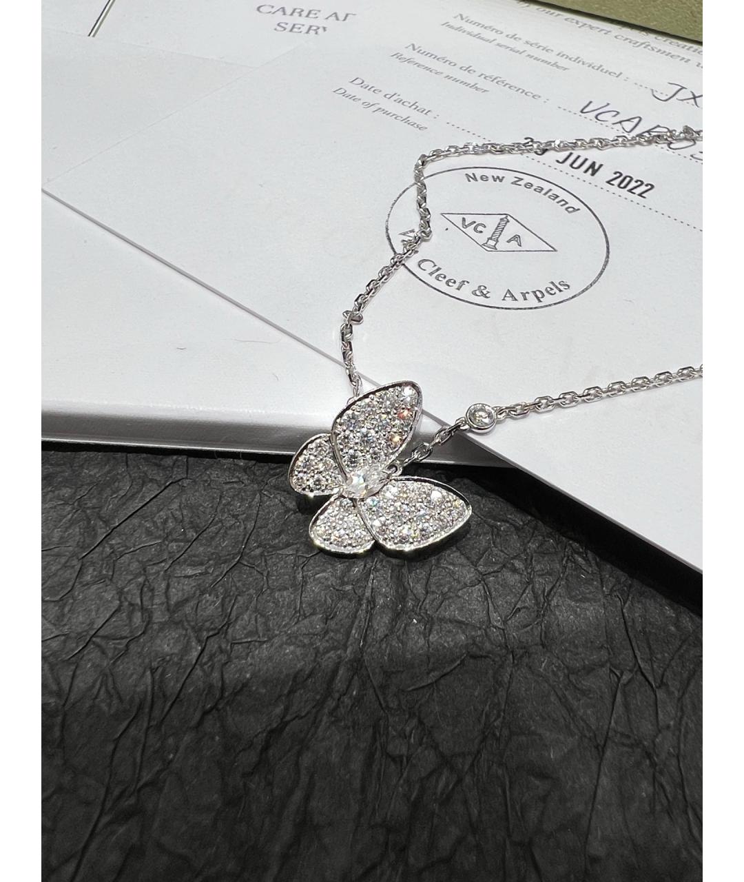 VAN CLEEF & ARPELS Серебряное колье из белого золота, фото 5
