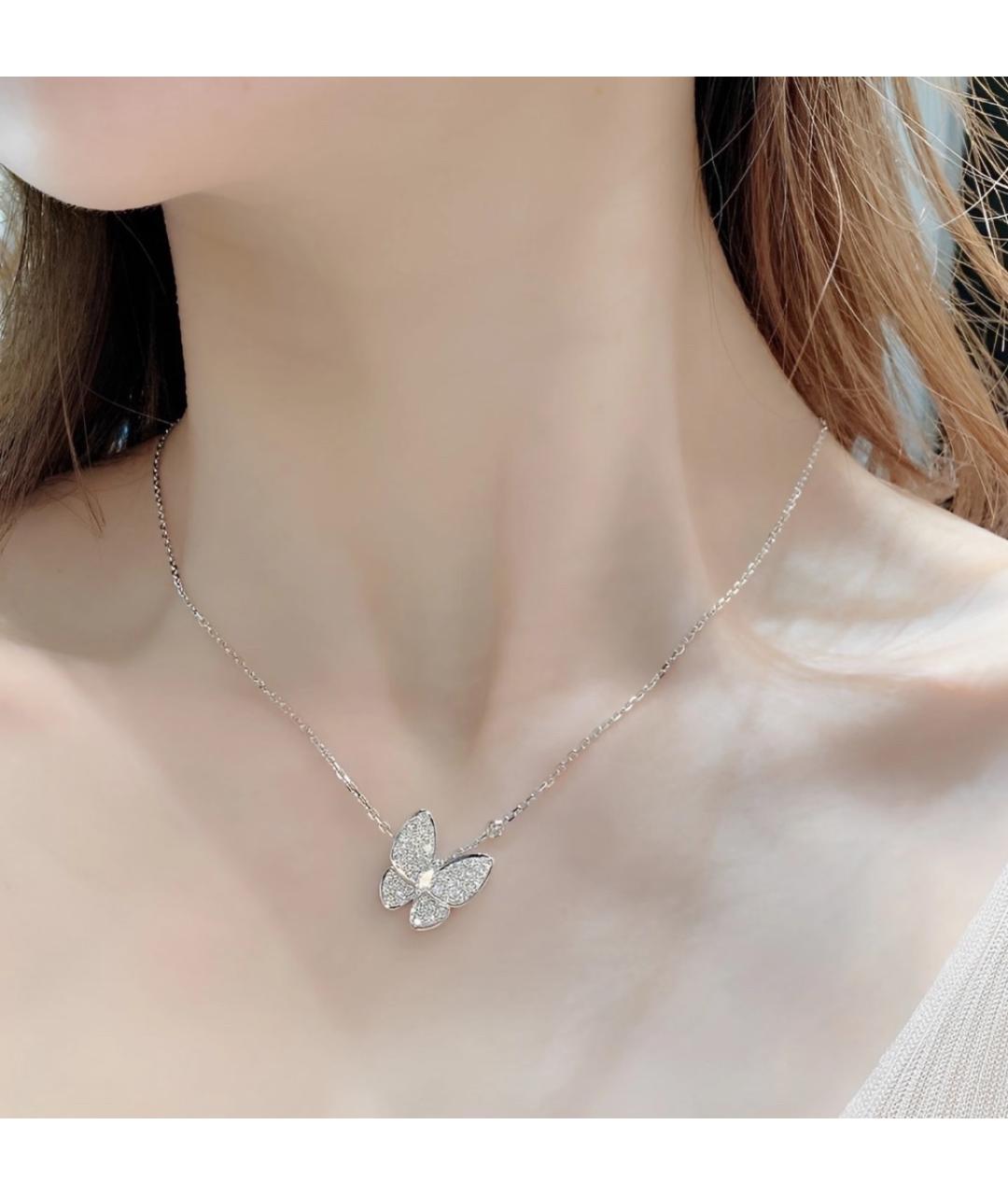 VAN CLEEF & ARPELS Серебряное колье из белого золота, фото 6