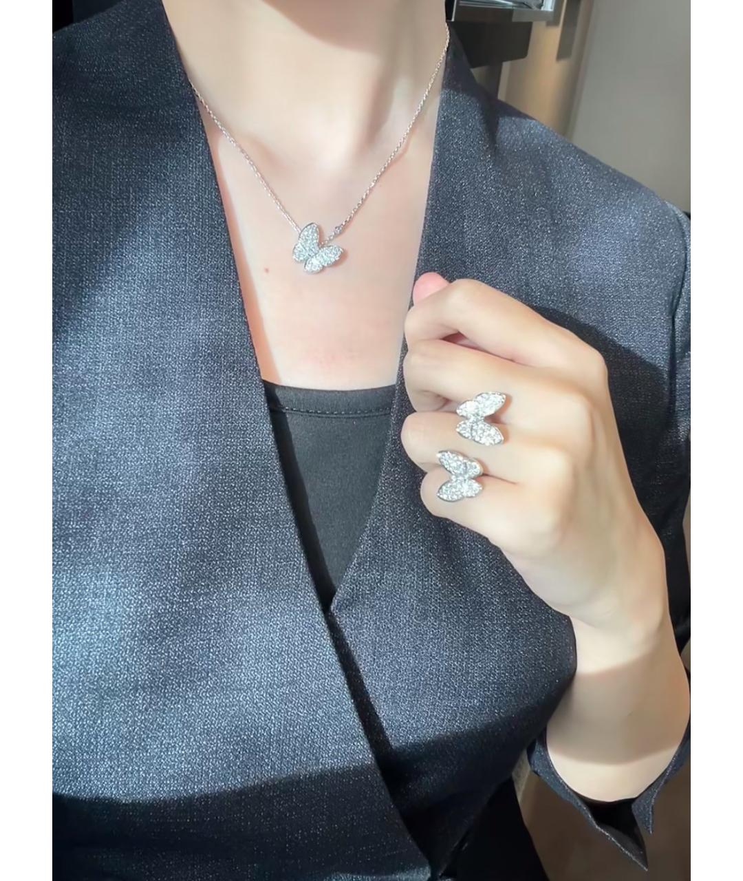 VAN CLEEF & ARPELS Серебряное колье из белого золота, фото 7