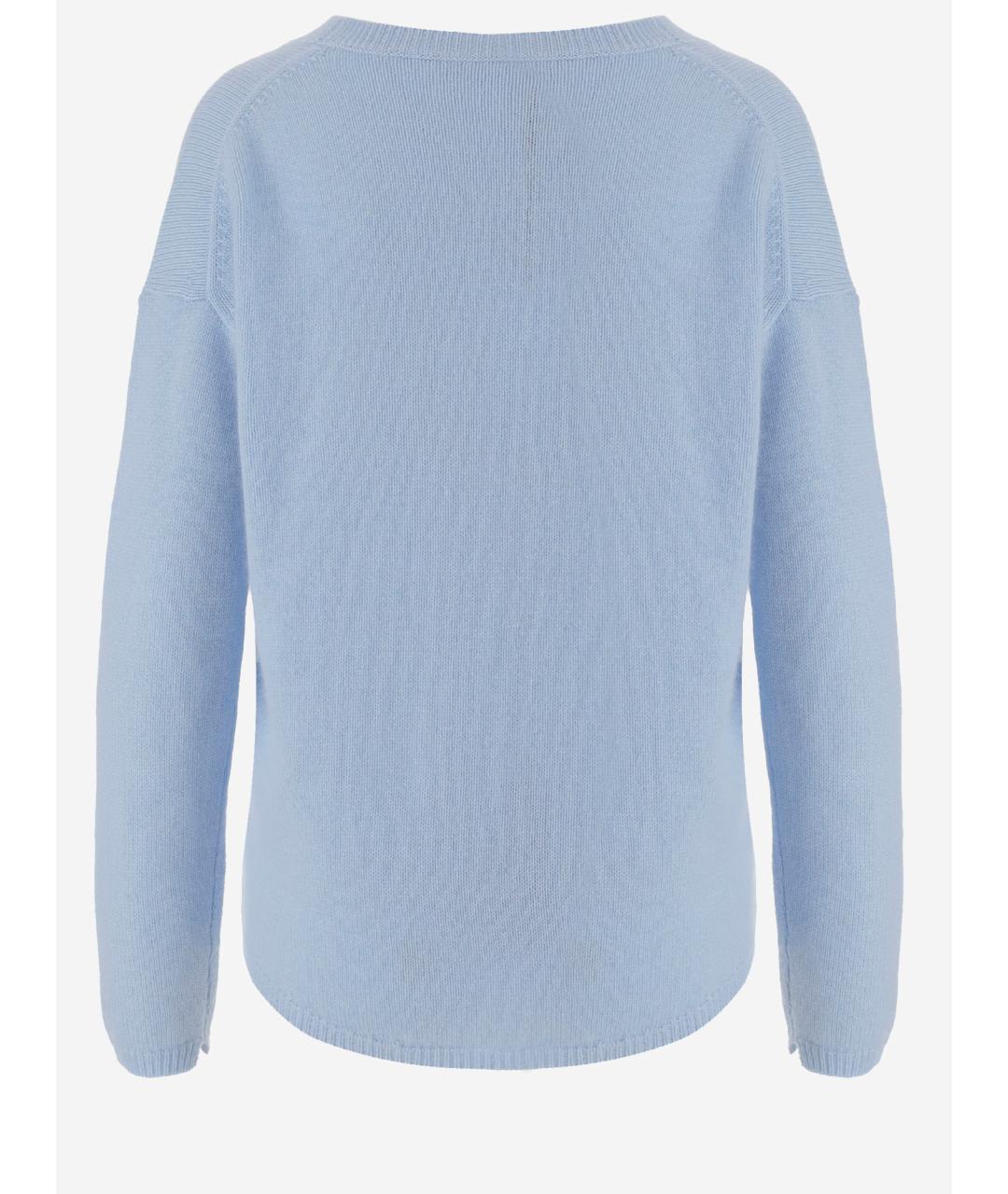 ALLUDE Голубой кашемировый джемпер / свитер, фото 2