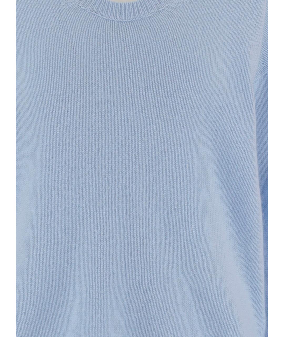 ALLUDE Голубой кашемировый джемпер / свитер, фото 3