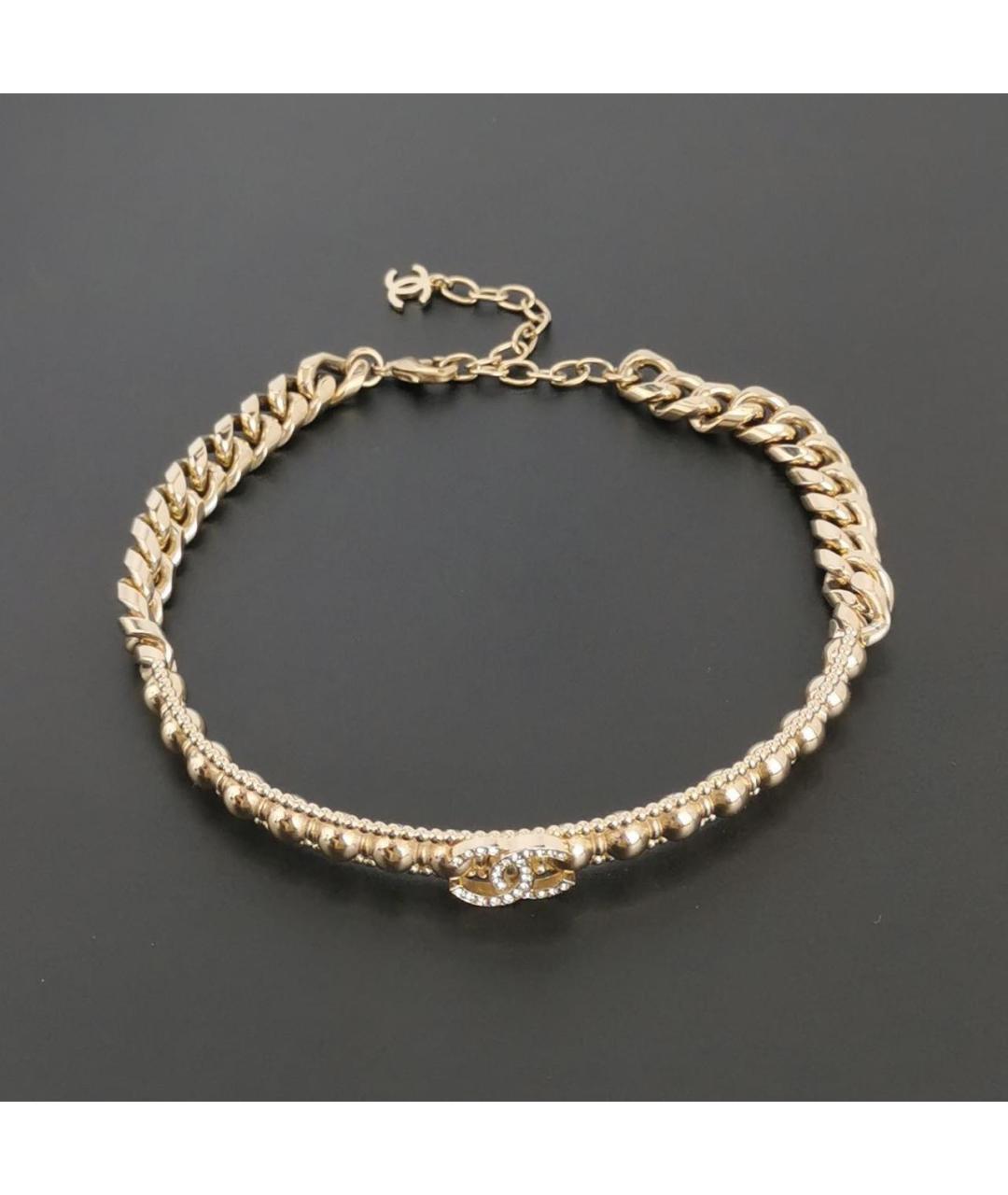 CHANEL Золотой чокер, фото 3