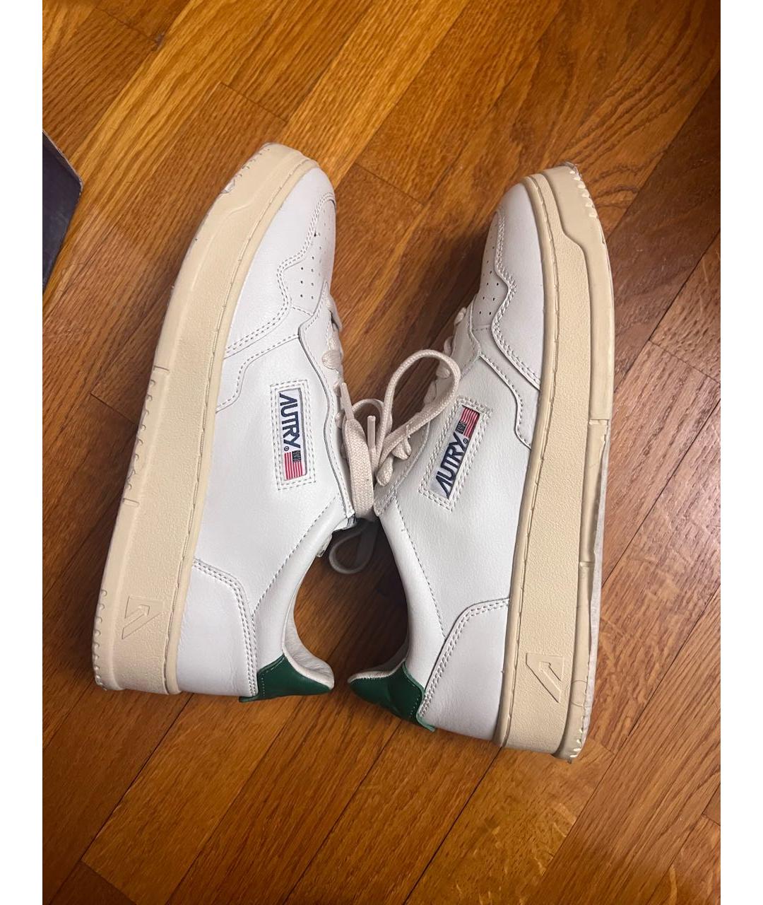 AUTRY Белые кожаные кеды, фото 9