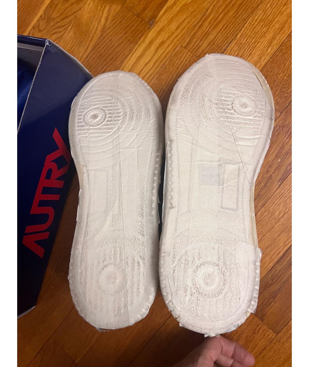 AUTRY Белые кожаные кеды, фото 8