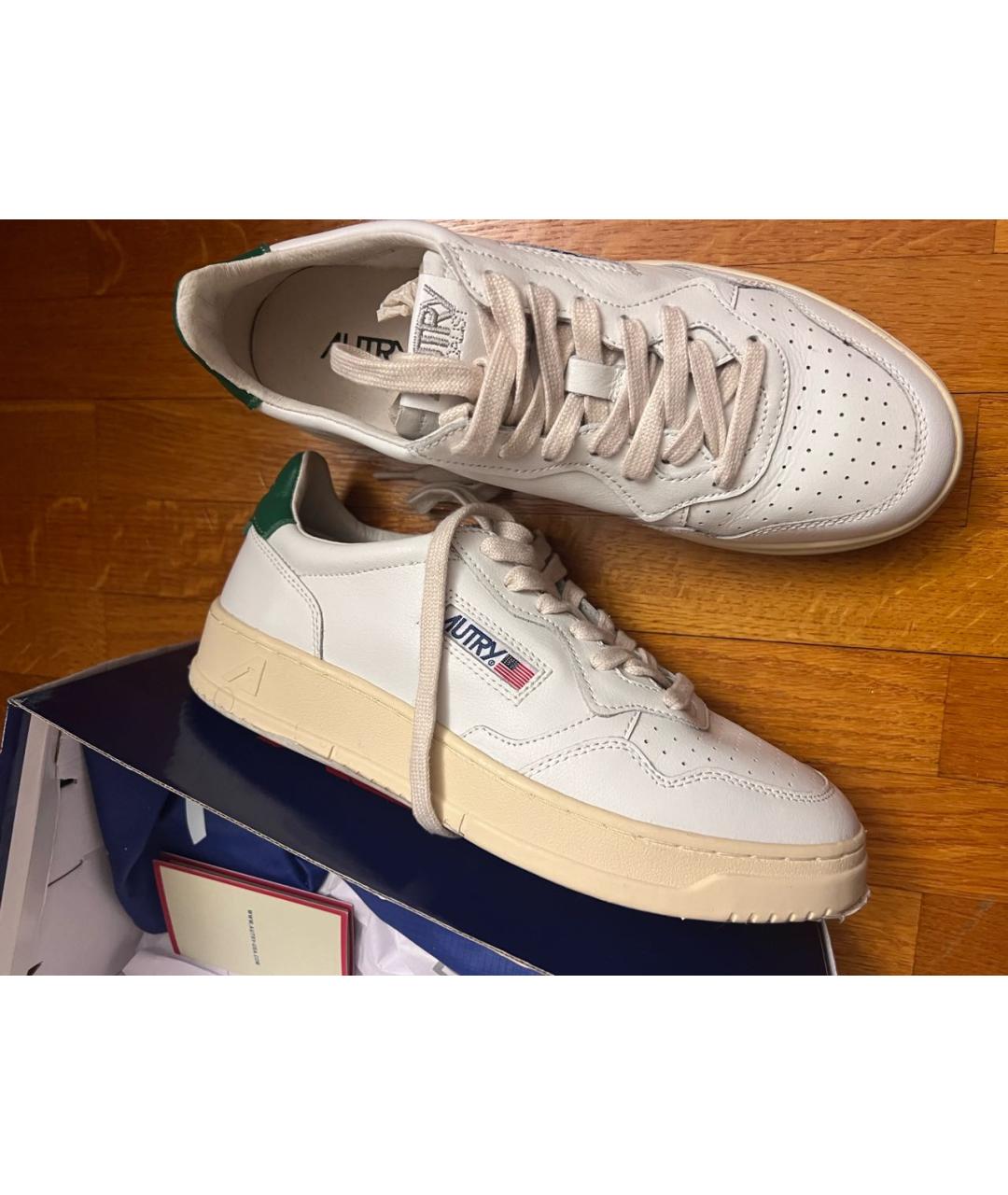 AUTRY Белые кожаные кеды, фото 2