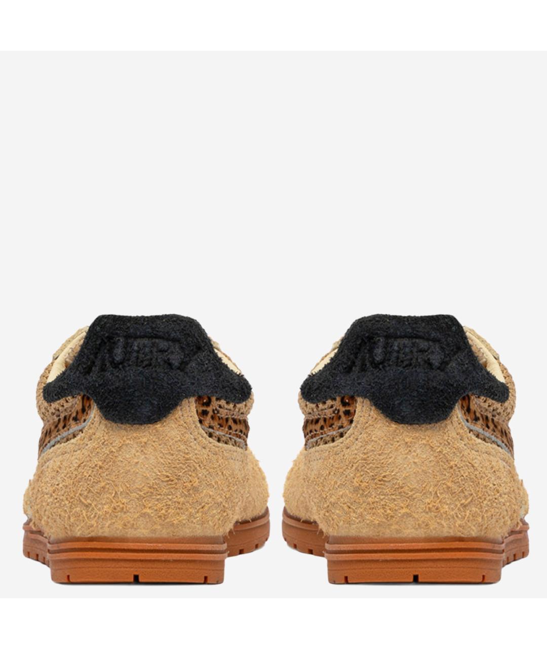 AUTRY Бежевые текстильные кроссовки, фото 3