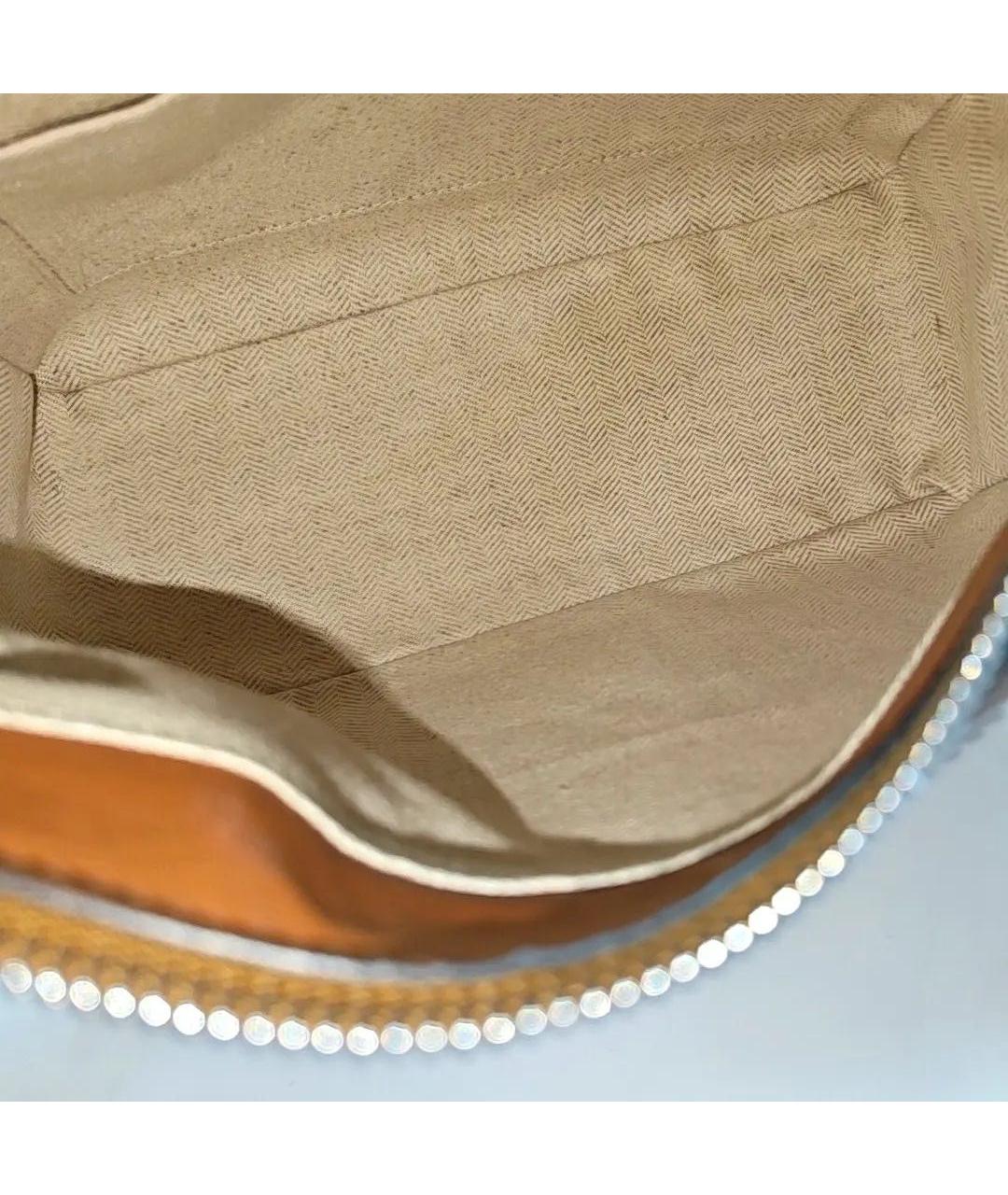 LOEWE Коричневая кожаная сумка тоут, фото 6