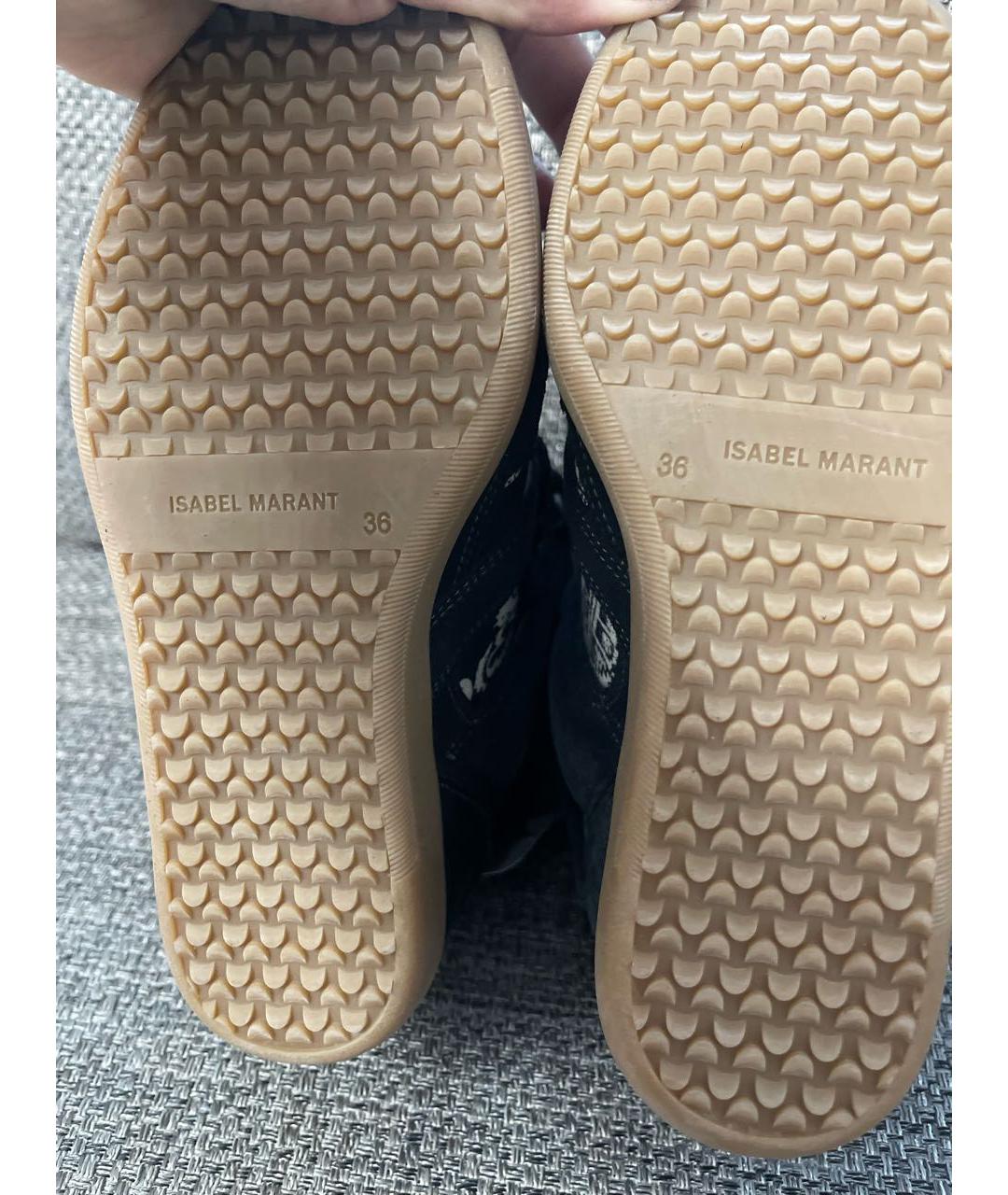 ISABEL MARANT Черные замшевые ботильоны, фото 7