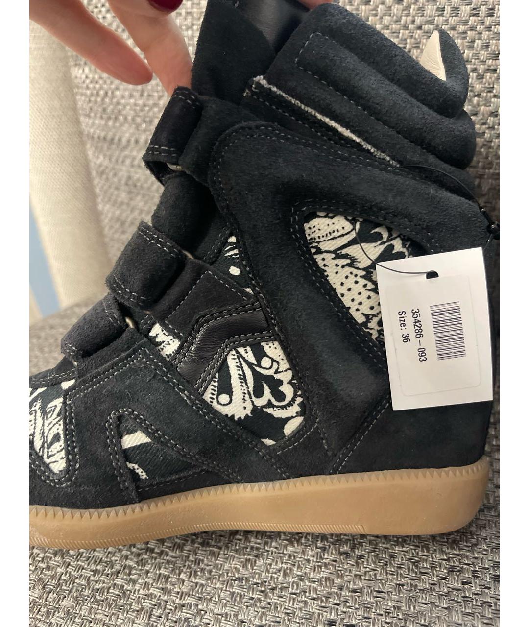 ISABEL MARANT Черные замшевые ботильоны, фото 3