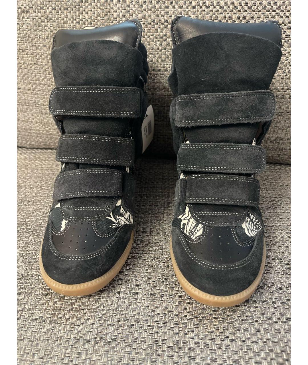 ISABEL MARANT Черные замшевые ботильоны, фото 2