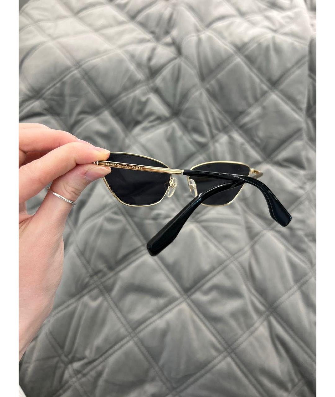 MARC BY MARC JACOBS Черные металлические солнцезащитные очки, фото 2