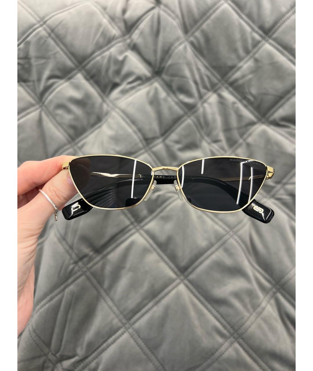 MARC BY MARC JACOBS Черные металлические солнцезащитные очки, фото 5