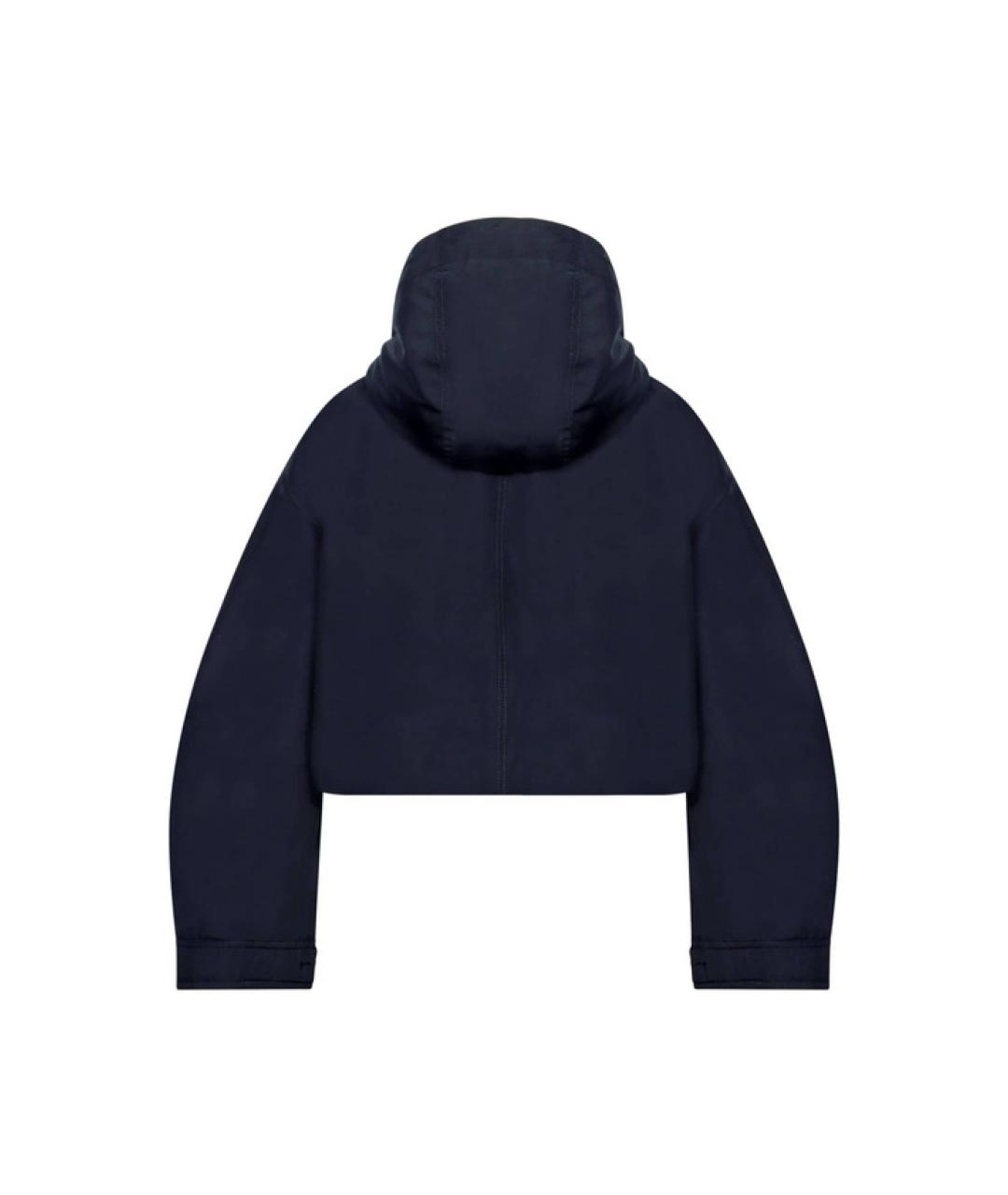 MONCLER Темно-синяя куртка, фото 2