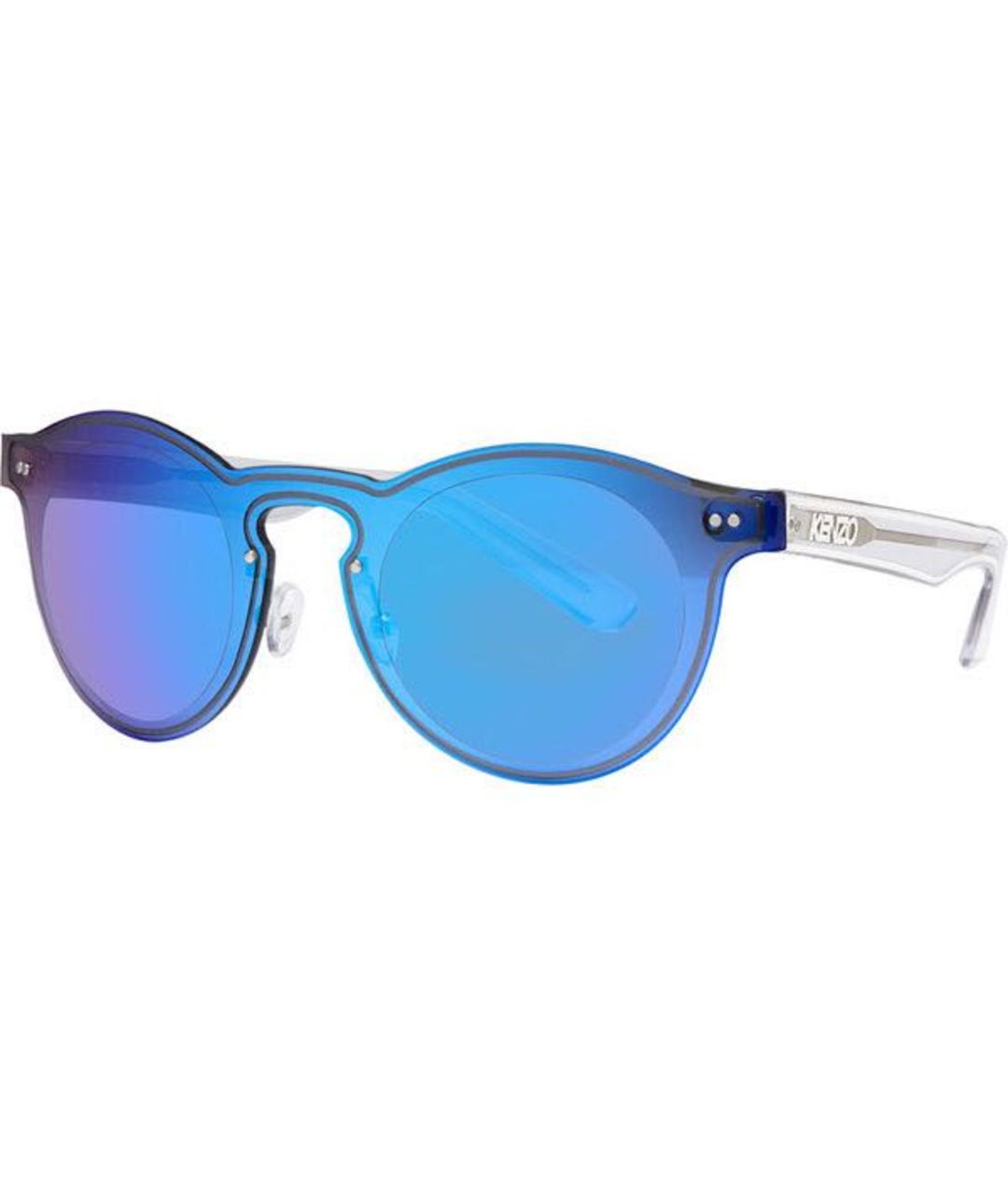 KENZO Синие пластиковые солнцезащитные очки, фото 1