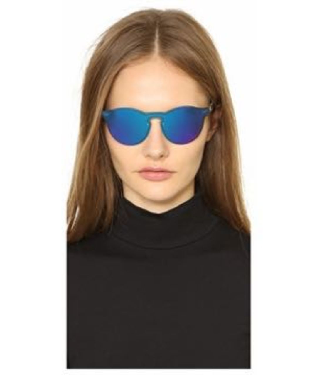 KENZO Синие пластиковые солнцезащитные очки, фото 3