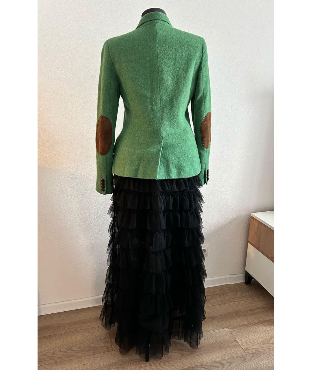 BCBG MAXAZRIA Черная полиэстеровая юбка макси, фото 3