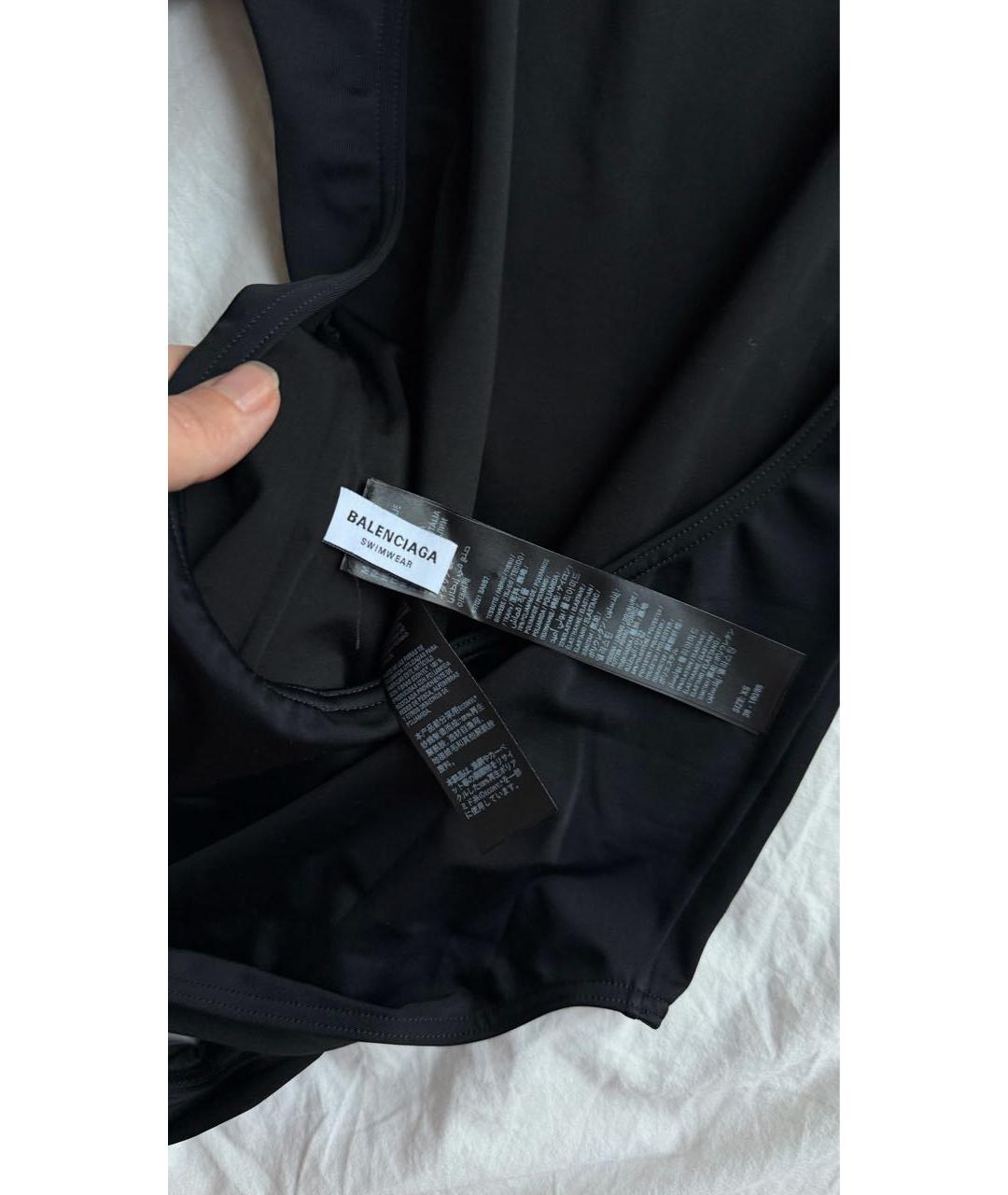 BALENCIAGA Черное боди, фото 5