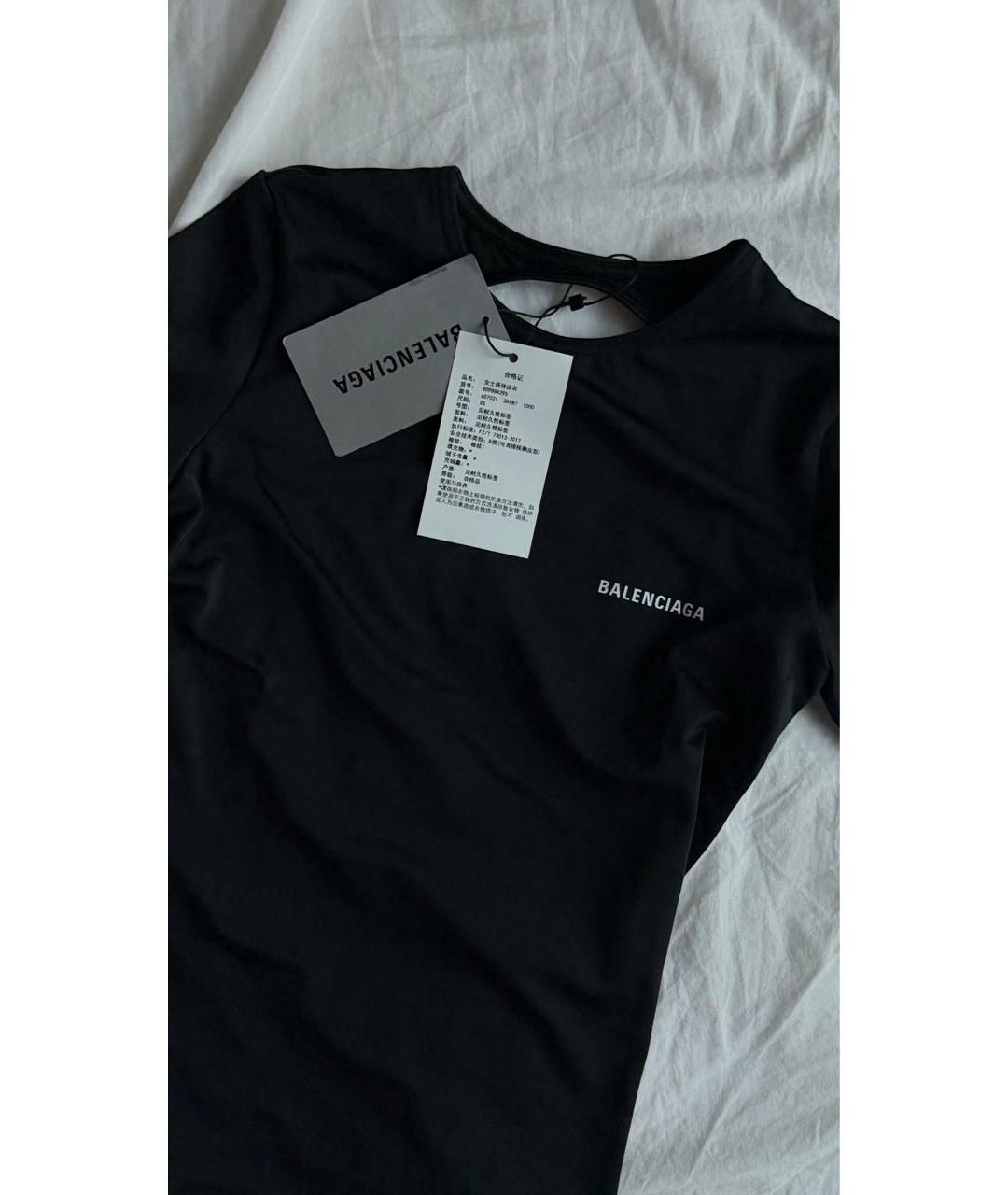 BALENCIAGA Черное боди, фото 6