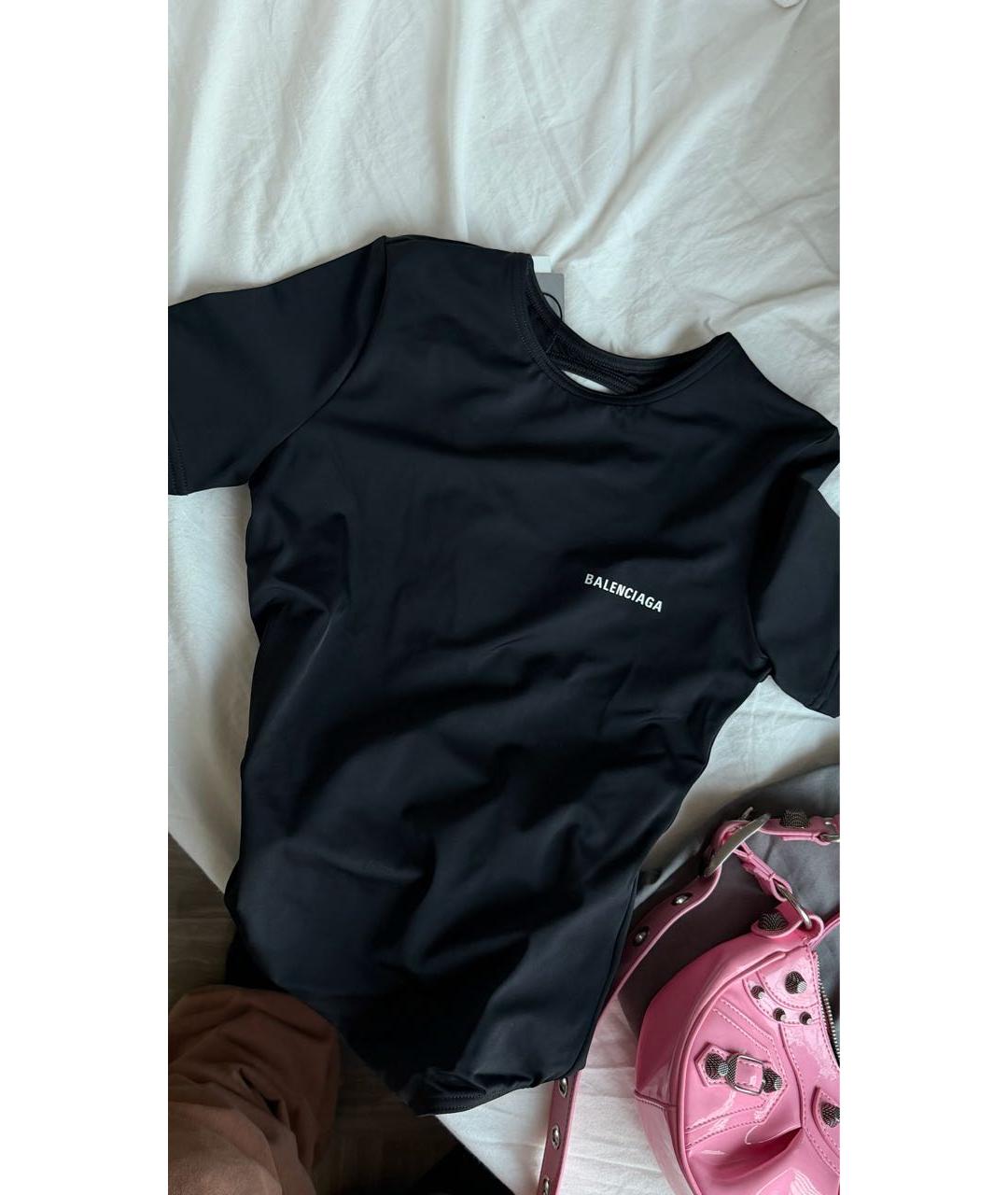 BALENCIAGA Черное боди, фото 7