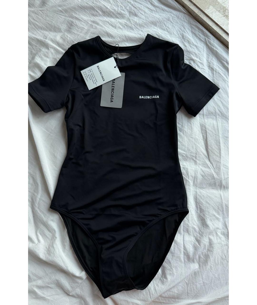 BALENCIAGA Черное боди, фото 8
