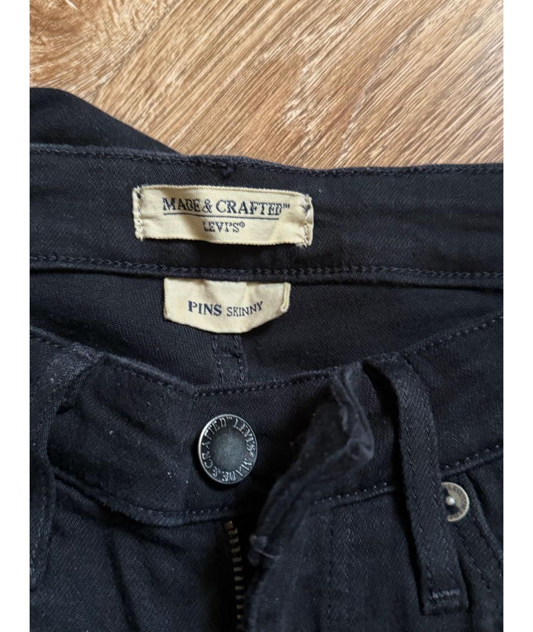 LEVI'S Черные джинсы слим, фото 3