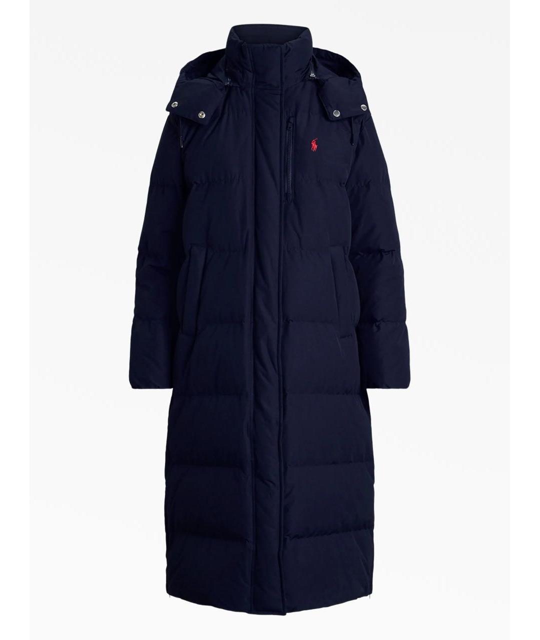 POLO RALPH LAUREN Темно-синее пальто, фото 8