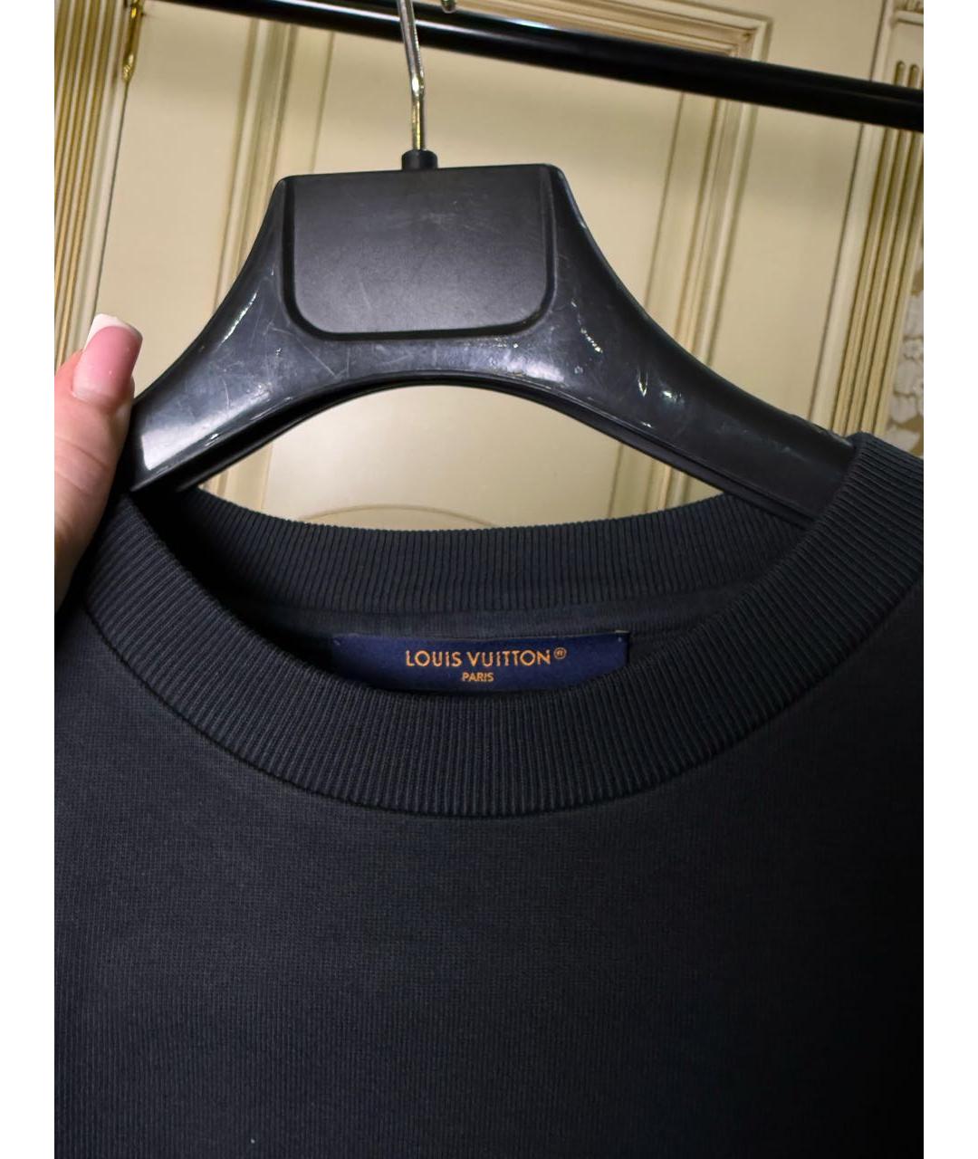 LOUIS VUITTON Темно-синяя футболка, фото 3