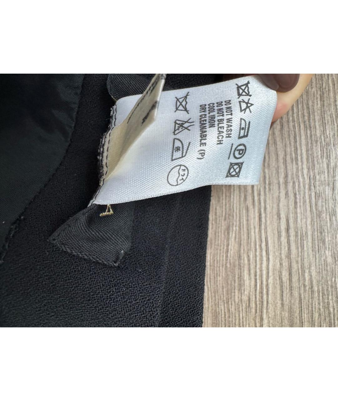 ESCADA Черная шерстяная юбка миди, фото 6