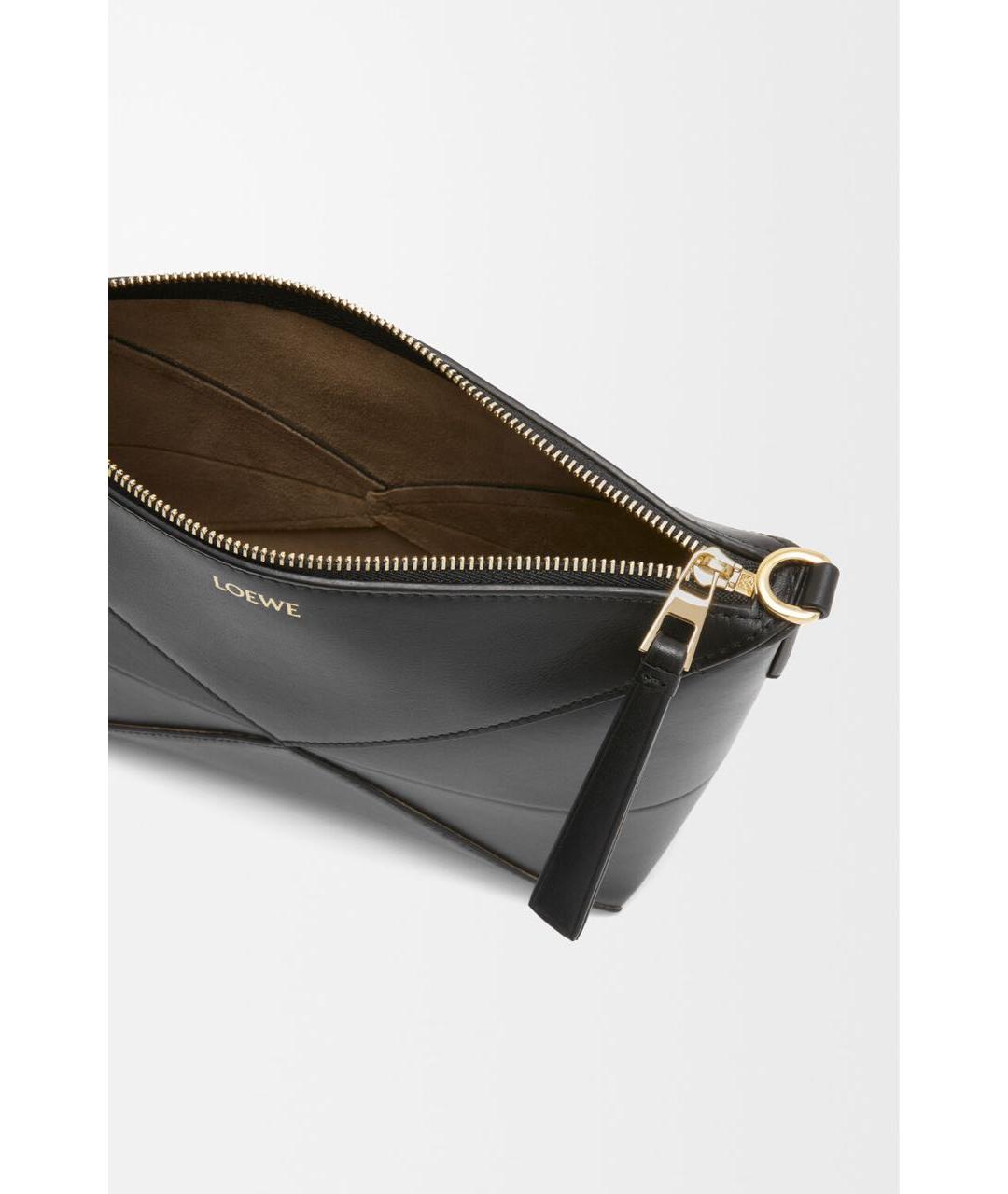 LOEWE Черная кожаная сумка через плечо, фото 6