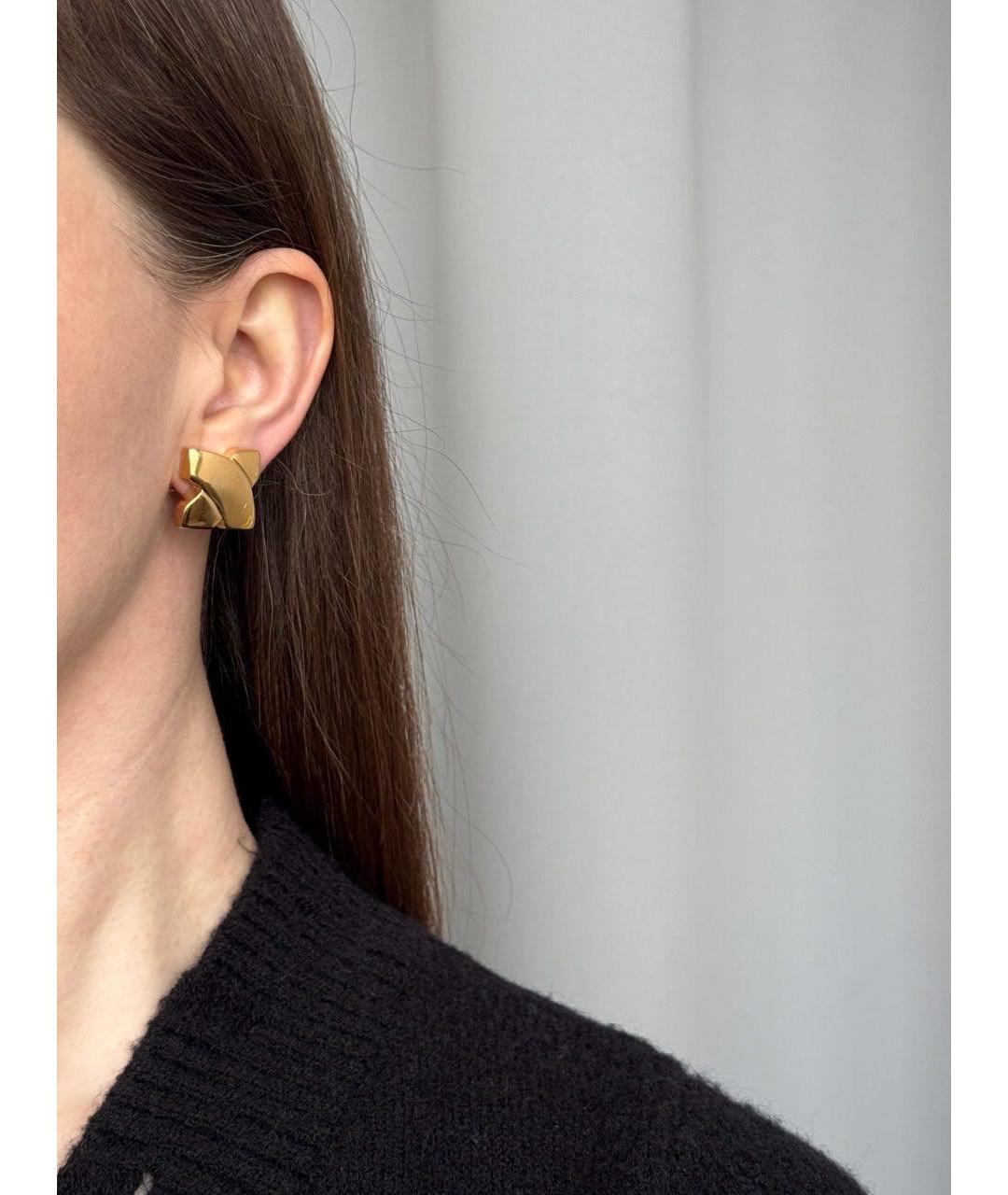 GIVENCHY Золотые металлические клипсы, фото 7