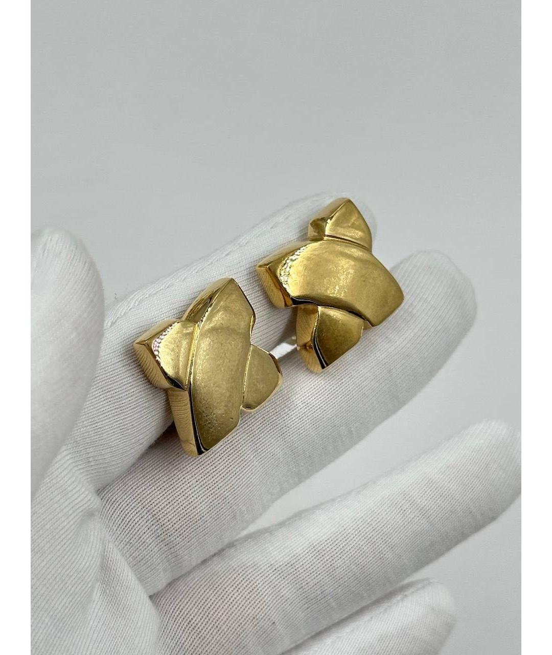 GIVENCHY Золотые металлические клипсы, фото 4