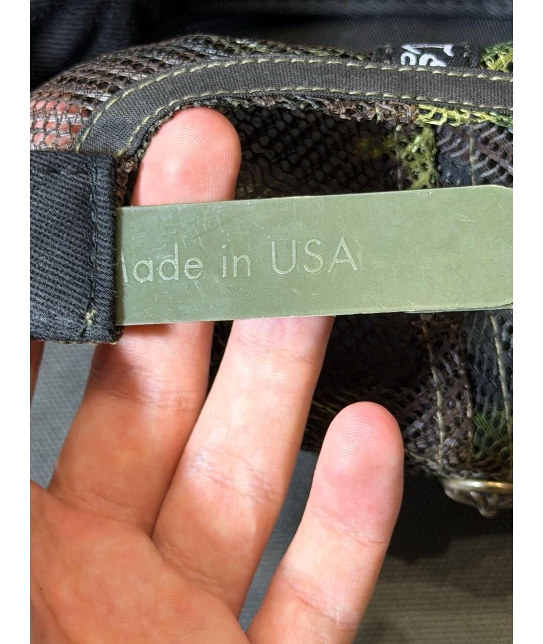 CHROME HEARTS Хаки хлопковая кепка/бейсболка, фото 7