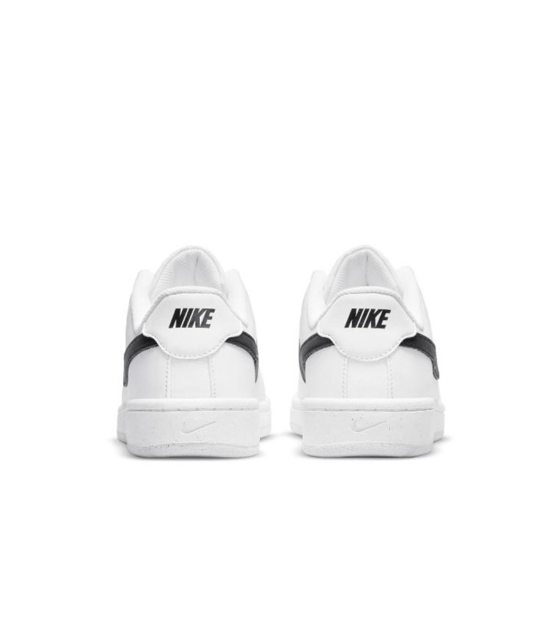 NIKE Белые кожаные низкие кроссовки / кеды, фото 3