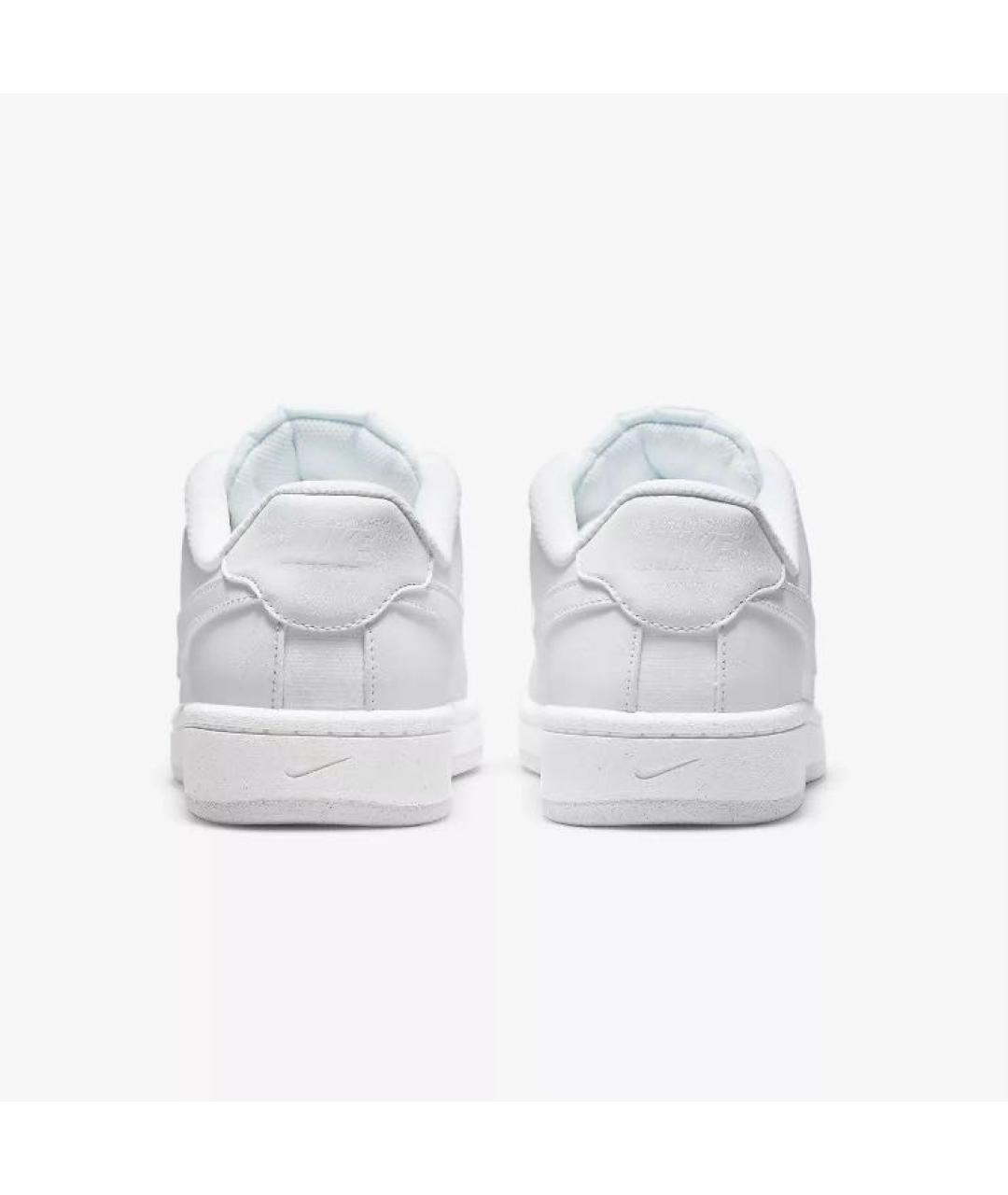 NIKE Белые кожаные низкие кроссовки / кеды, фото 6