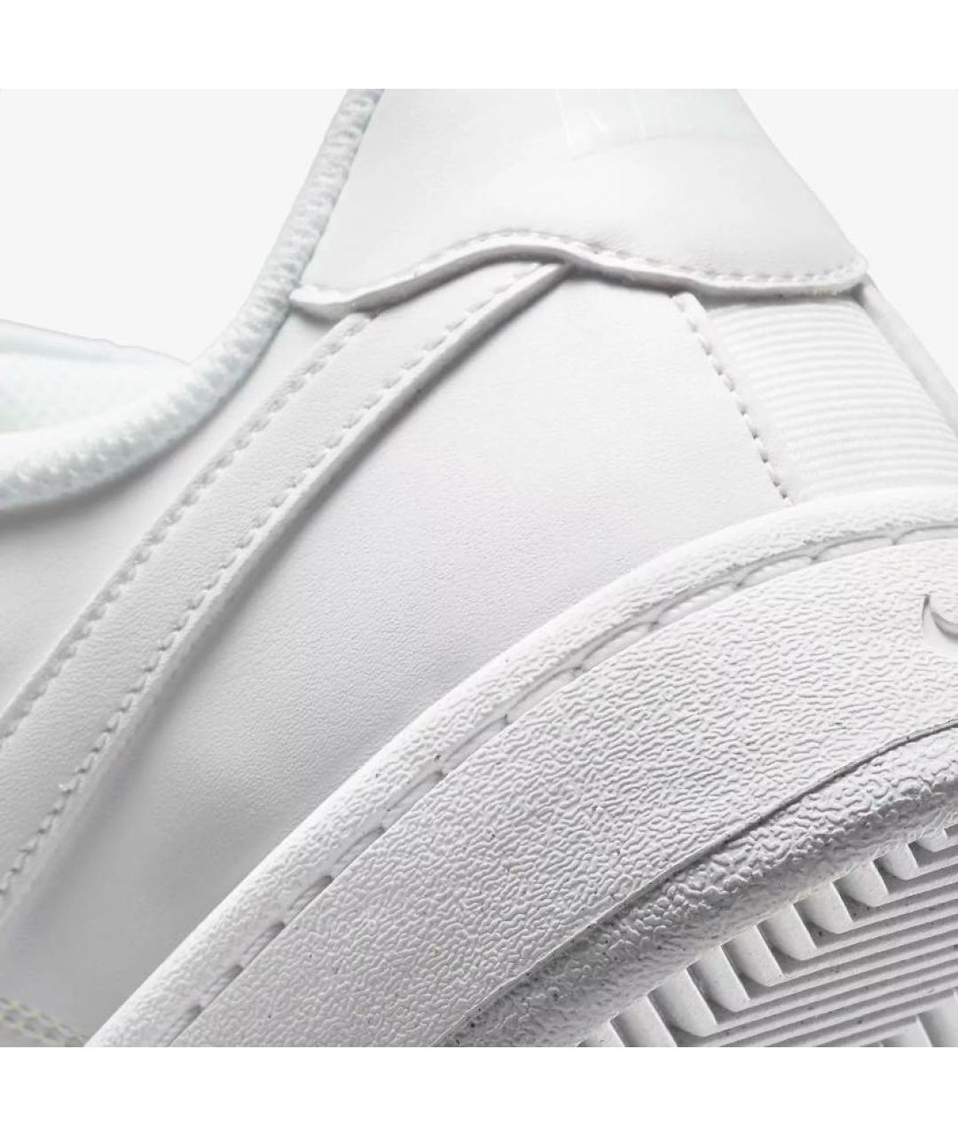 NIKE Белые кожаные низкие кроссовки / кеды, фото 2