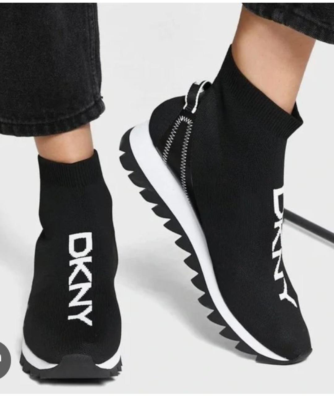 DKNY Черные кроссовки, фото 5