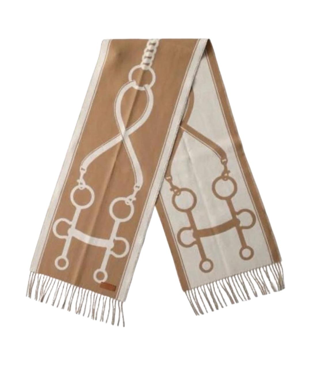 HERMES Мульти кашемировый шарф, фото 1