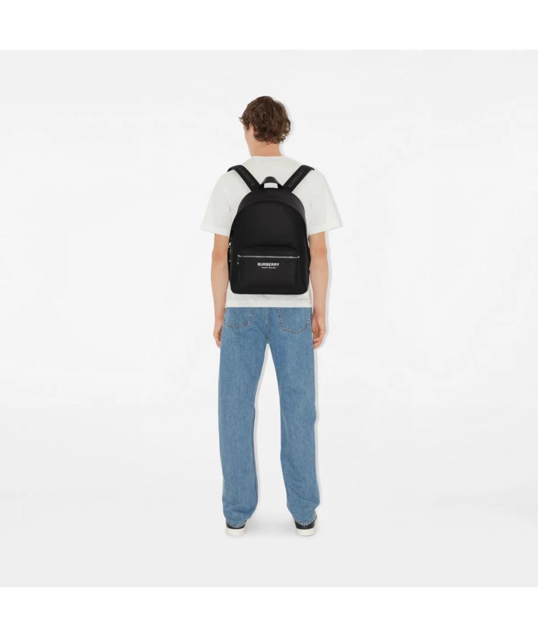BURBERRY Черный рюкзак, фото 2